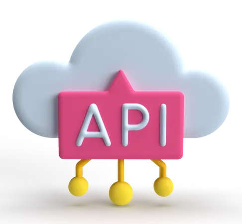 API  3D Icon