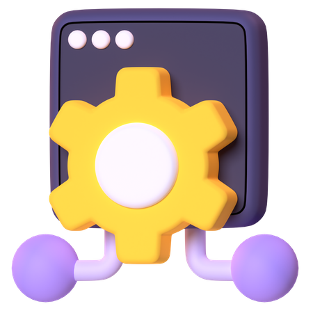 API  3D Icon