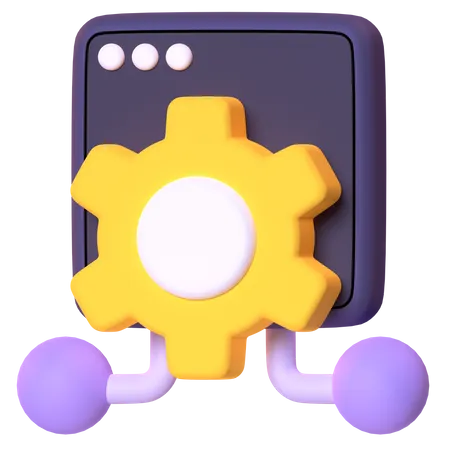 API  3D Icon