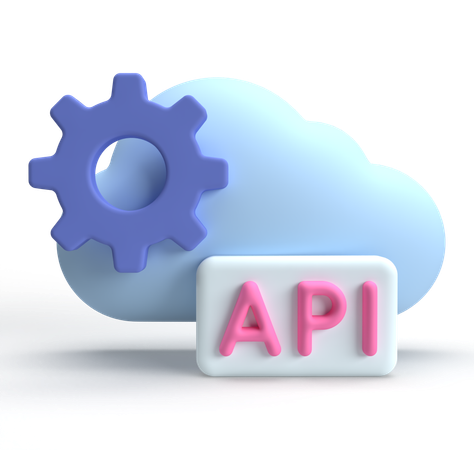 API  3D Icon