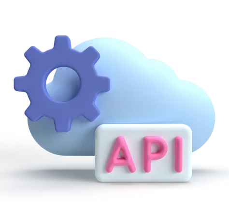 API  3D Icon