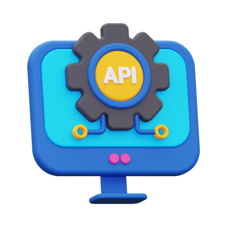 Api  3D Icon