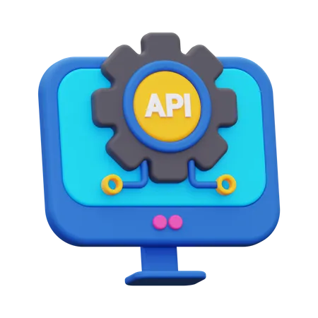 Api  3D Icon