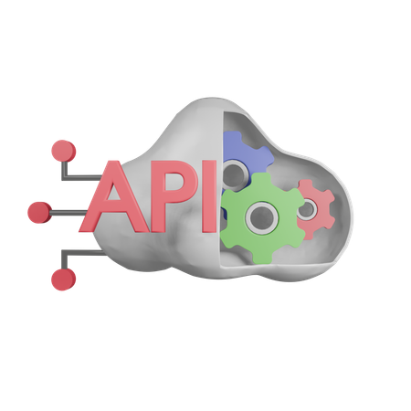 API  3D Icon