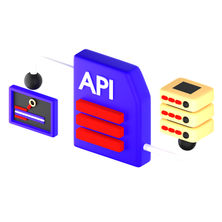 Api  3D Icon