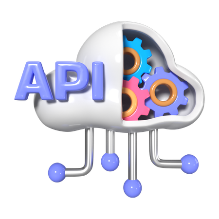 API  3D Icon