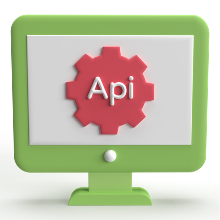 API  3D Icon