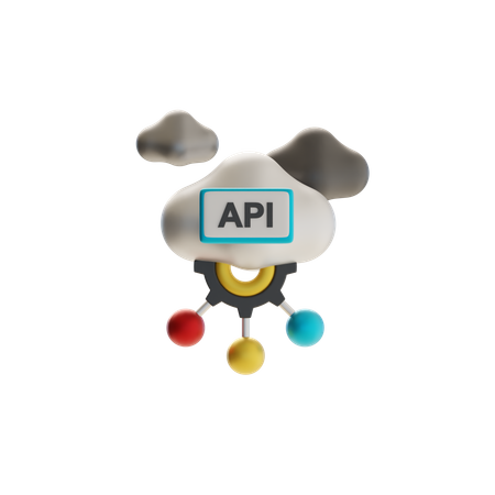 Api Connection  3D Icon