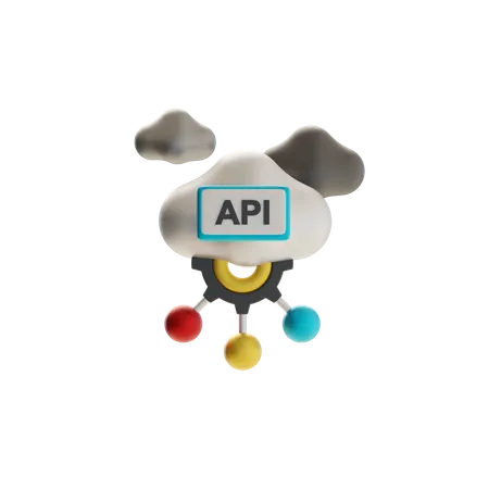 Api Connection  3D Icon