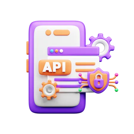 API Development  3D Icon