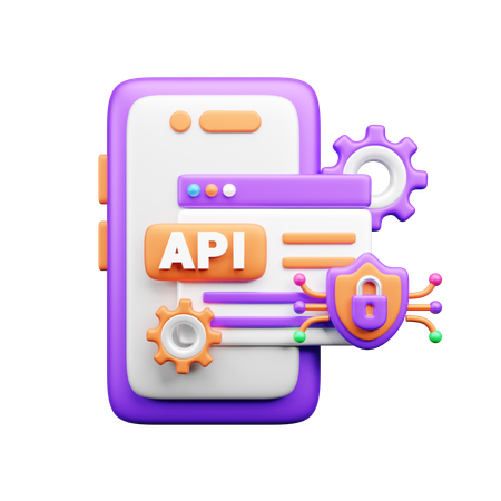 API Development  3D Icon