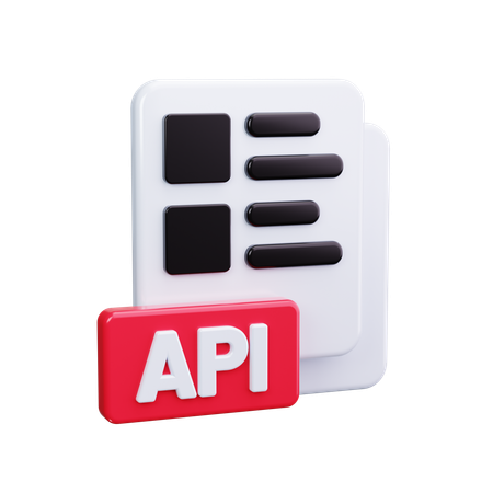 Api Documentation  3D Icon