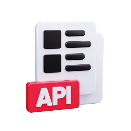 Api Documentation  3D Icon