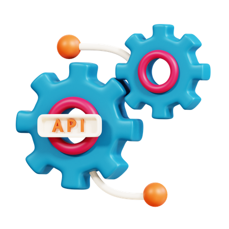 API-Einstellung  3D Icon