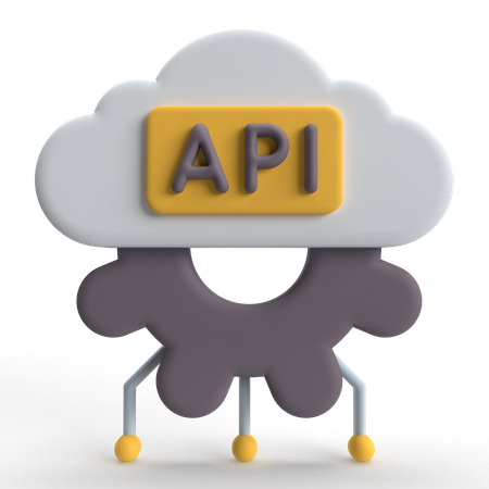 API-Einstellung  3D Icon