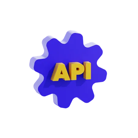 Gestion des API  3D Icon