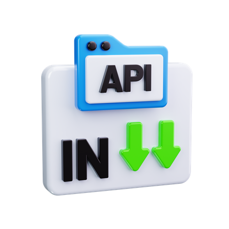 API input  3D Icon