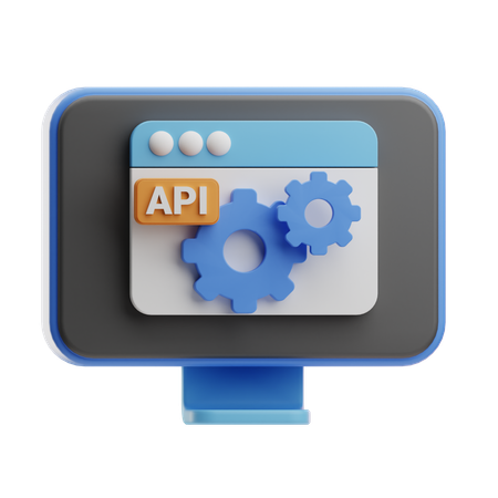 Api Interface  3D Icon