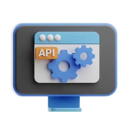 Api Interface  3D Icon