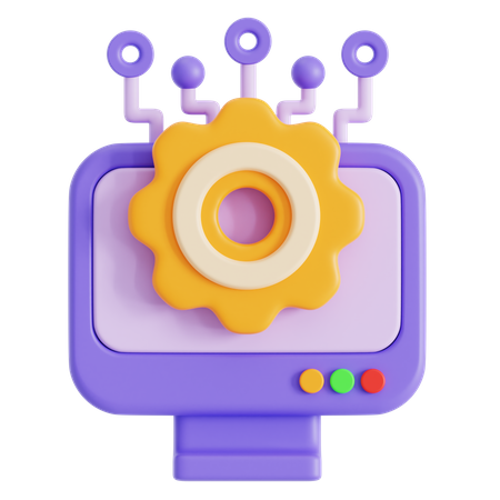 Interface API  3D Icon