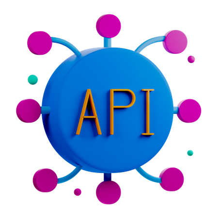 Api Network  3D Icon