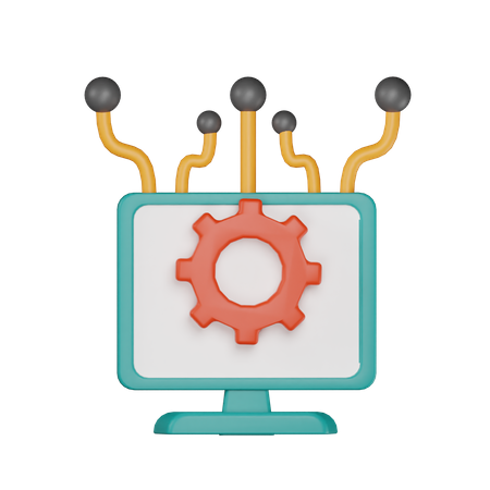 API-Schnittstelle  3D Icon