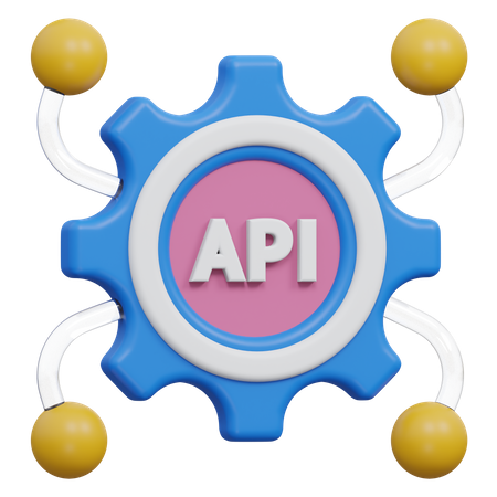 Api Setting  3D Icon