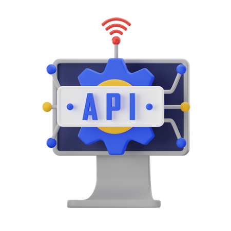 Api Setting  3D Icon