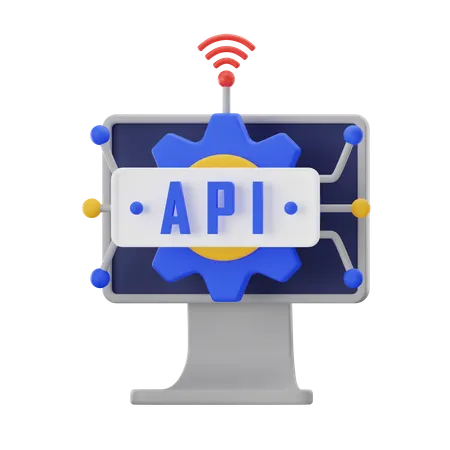 Api Setting  3D Icon