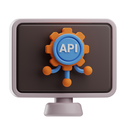 Api Setting  3D Icon