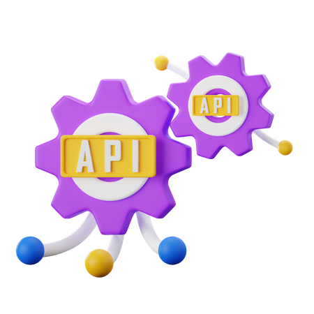 Api Setting  3D Icon