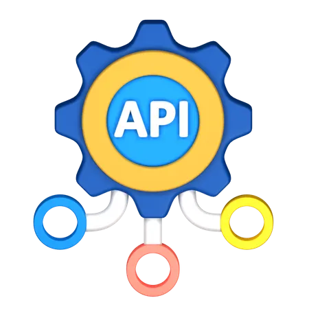 Api Setting  3D Icon