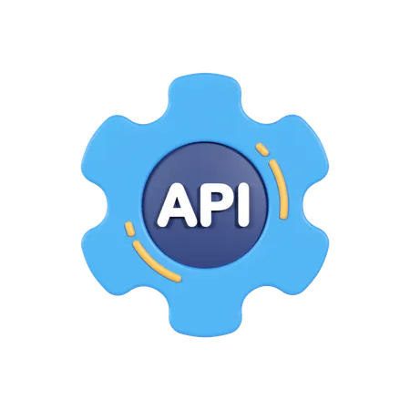 Api Setting  3D Icon