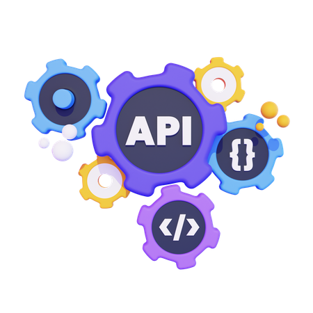 API Setting  3D Icon