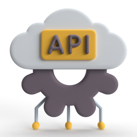 API Setting  3D Icon