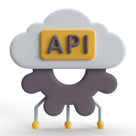 API Setting  3D Icon