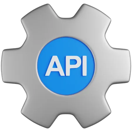 API Setting  3D Icon