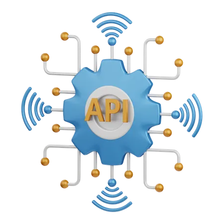 Api Setting  3D Icon