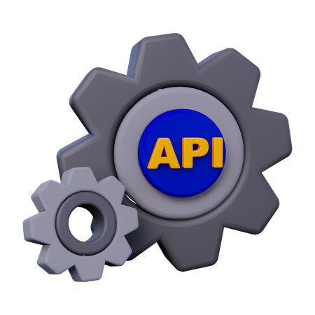 Api Setting  3D Icon