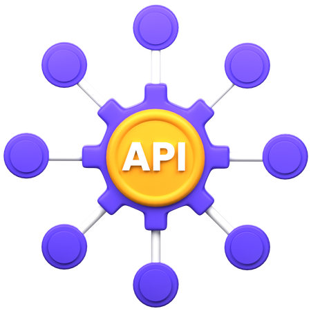 Api Setting  3D Icon