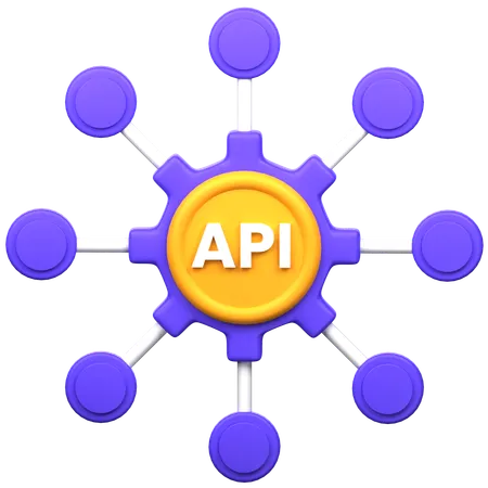 Api Setting  3D Icon