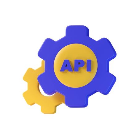 Api Setting  3D Icon