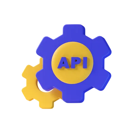 Api Setting  3D Icon