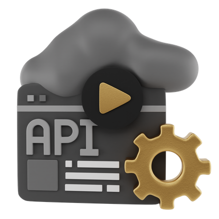 Api Setting  3D Icon
