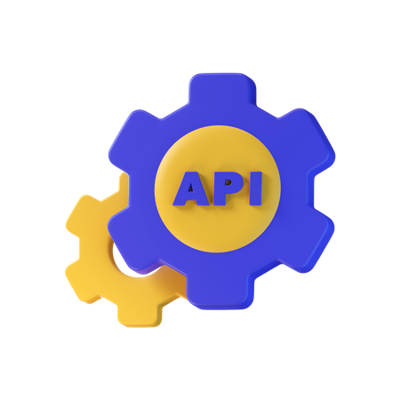 Api Setting  3D Icon