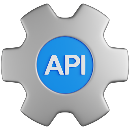 API Setting  3D Icon