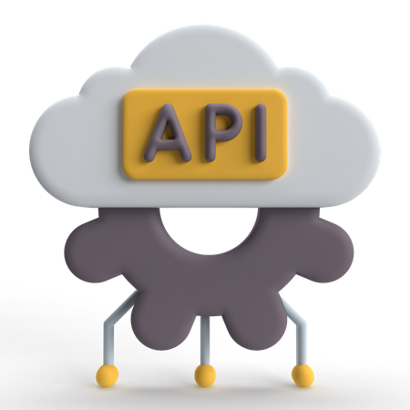 API Setting  3D Icon