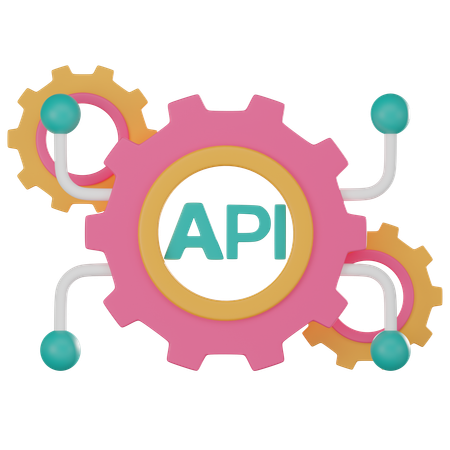 Api Settings  3D Icon