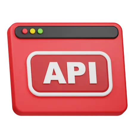 APIウェブサイト  3D Icon