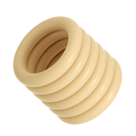 Forma de anillo de apilamiento  3D Icon